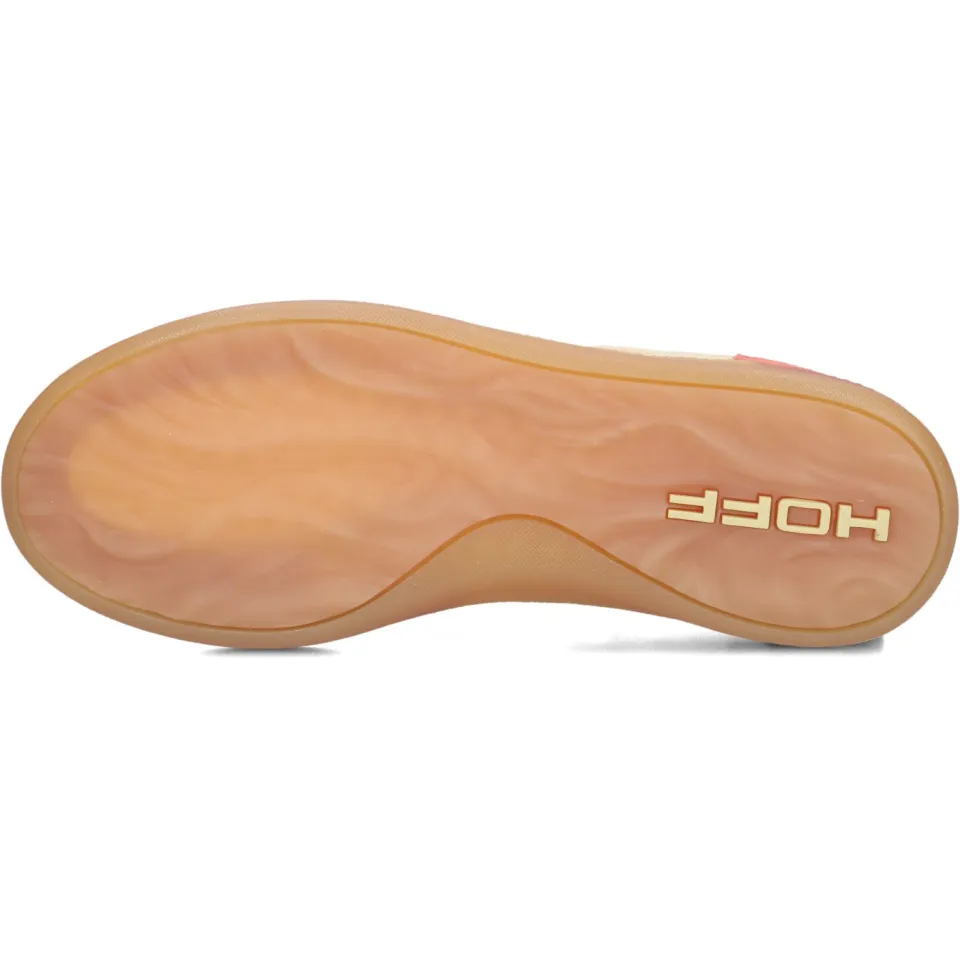 THE HOFF BRAND HOFF Park leren sneakers koraalroze/beige, foto 8