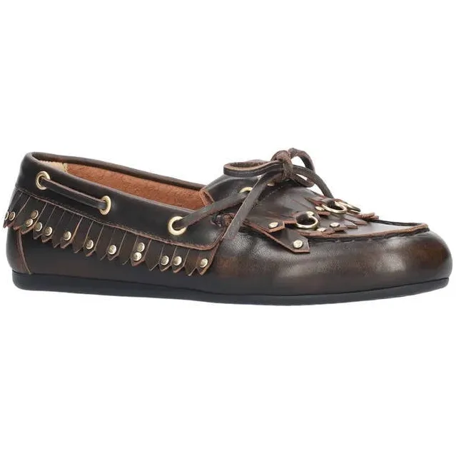 Bibi Lou Aurelie leren mocassins - donkerbruin, foto 2