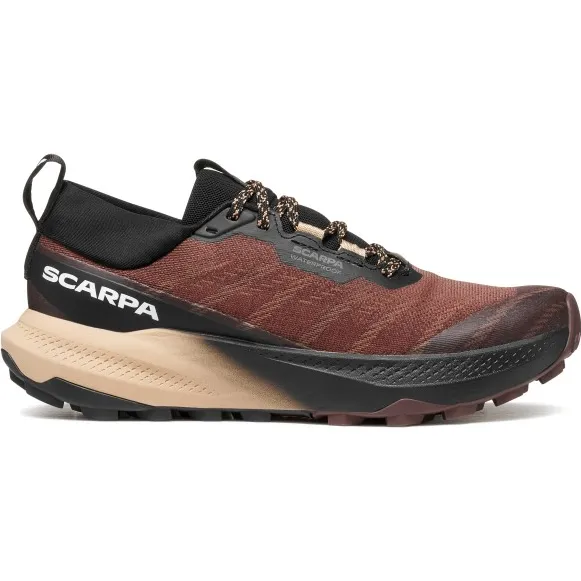 Scarpa Golden Gate LT WP trailrunningschoen bruin zwart/ Chocolate