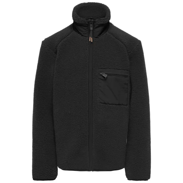 Only & Sons teddy jas zwart