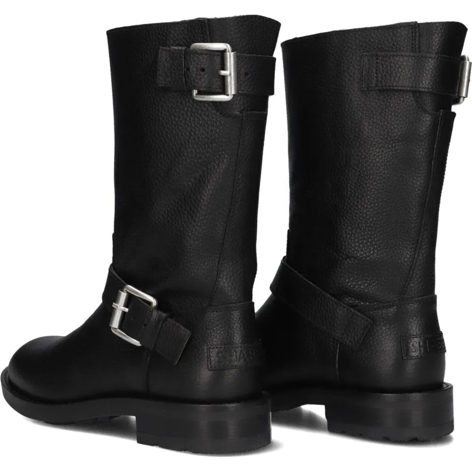 Shabbies Amsterdam Alyd Mia boot Leer Zwart, foto 4