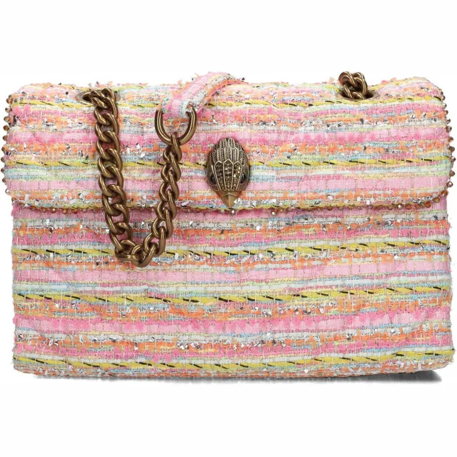 Kurt Geiger Tweed Kensington schoudertas meerkleurig Multi