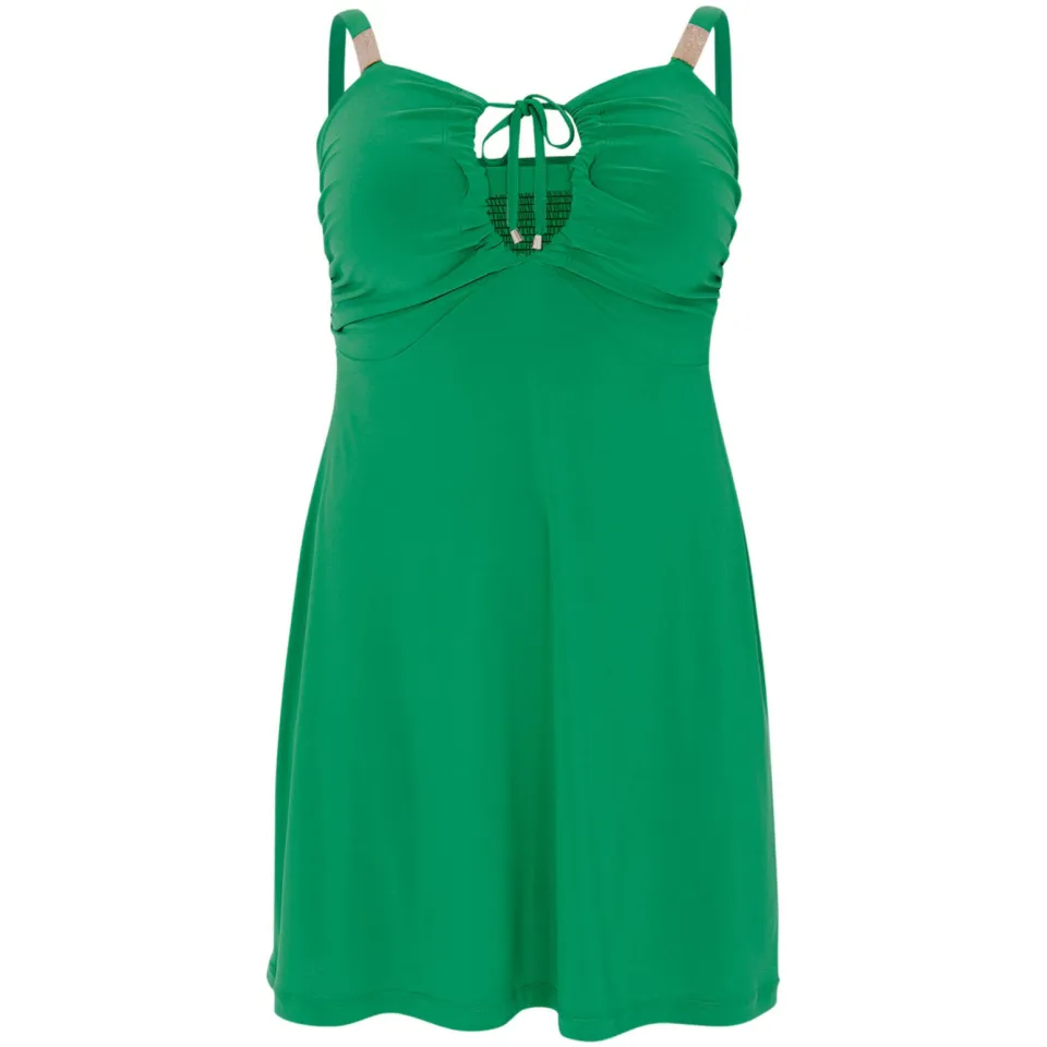 Yoek top met bandjes groen, foto 2