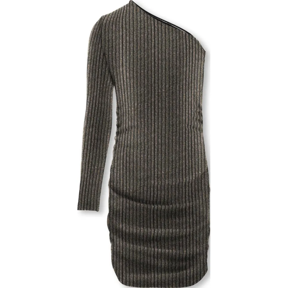Only one shoulder jurk zwart, foto 3