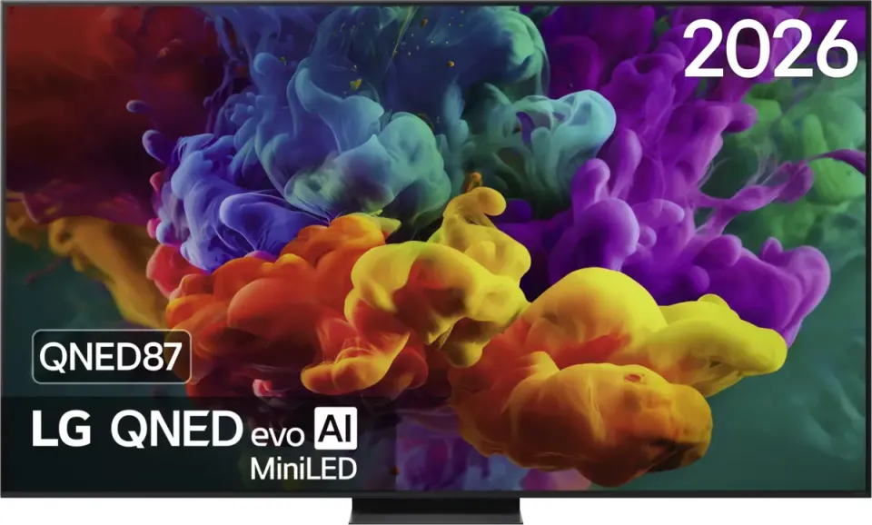 LG 75QNED87B6A miniled-tv zwart, foto 3
