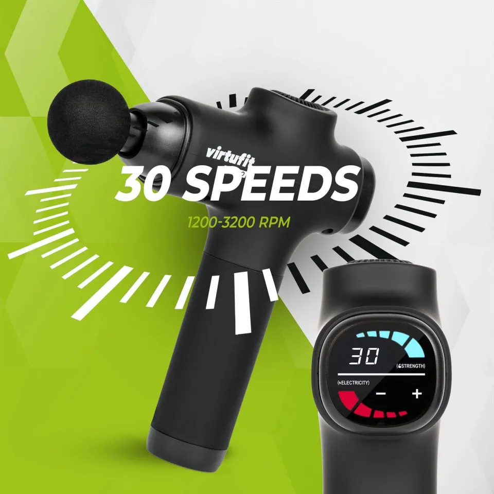 Virtufit M3 Pro massagegun zwart, foto 6