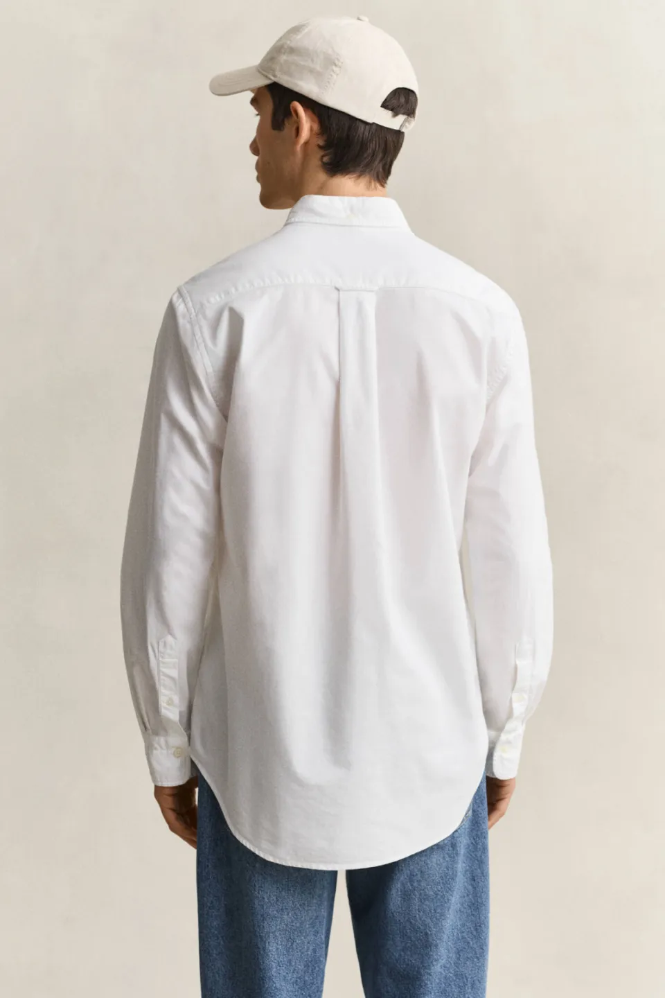 Gant regular fit oxford overhemd wit, foto 5