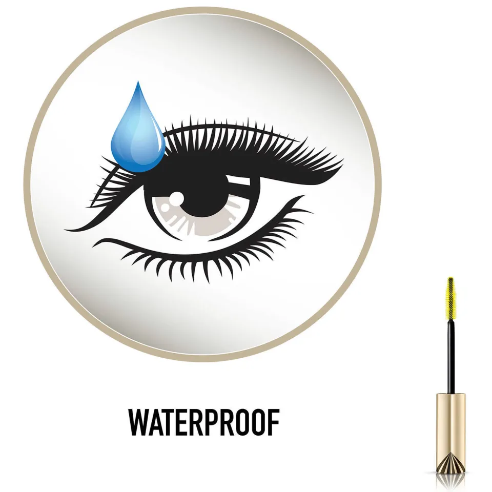 Max Factor Masterpiece Waterproof mascara 001 Black, foto 4