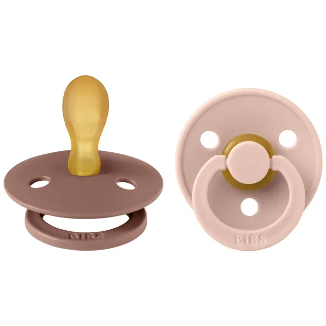 Bibs Colour fopspeen woodchuck/blush symmetrisch 6-18 maanden