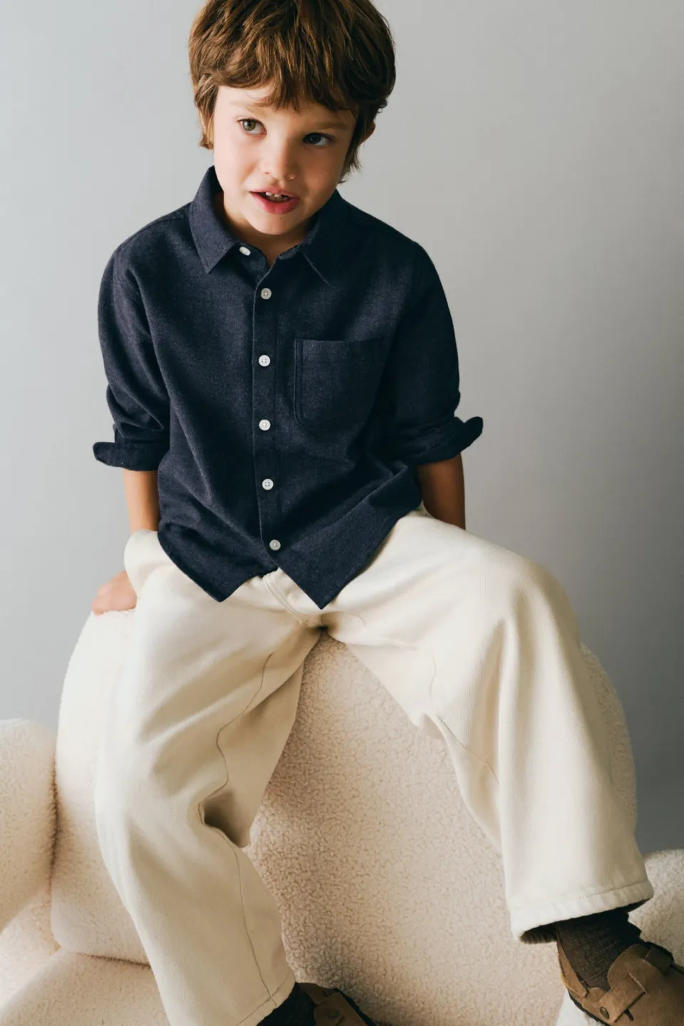 Mango Kids overhemd - marine, foto 6