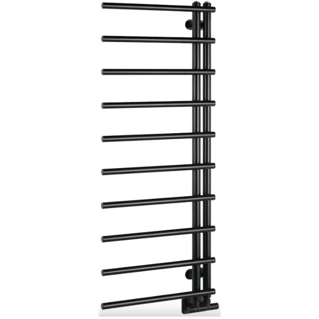 Sapho Designradiator Sapho Justina 50x124,6 cm 340W Mat Zwart