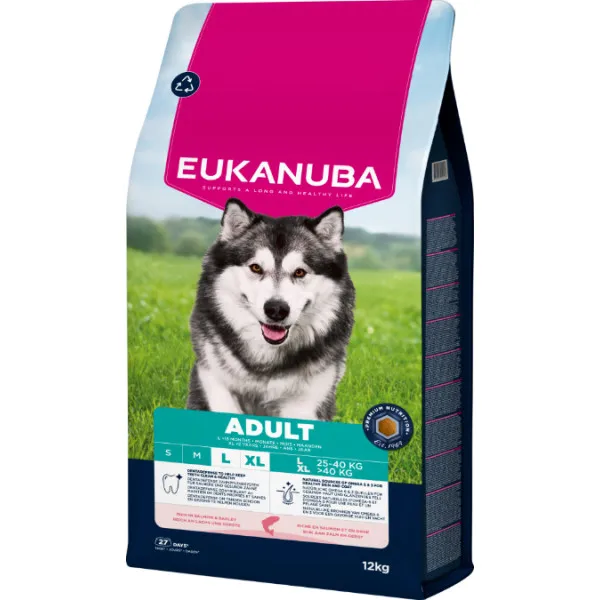 Eukanuba Adult Large hondenvoer met zalm en gerst