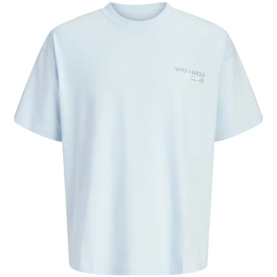 Jack & Jones T-shirt met backprint lichtblauw, foto 3
