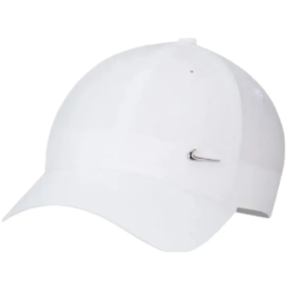 Nike Dri-FIT Club Pet Metallic Swoosh Wit Zilver, foto 2