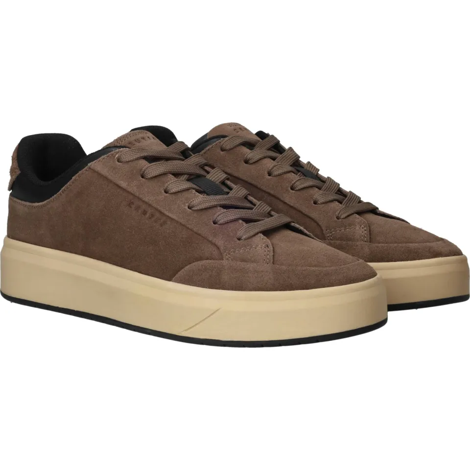 Cruyff Derby Classic lage sneaker taupe, foto 3