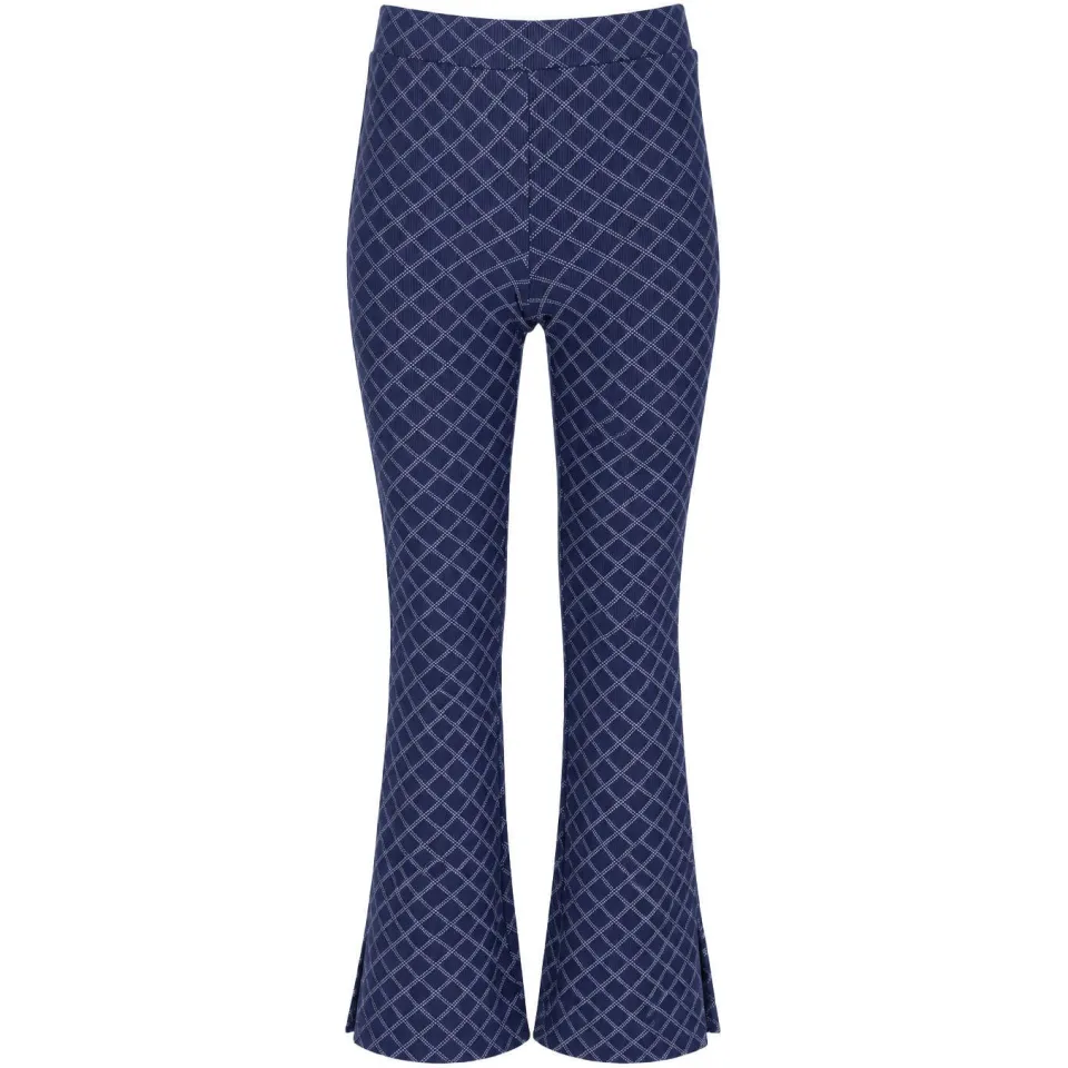 B.Nosy flared broek donkerblauw, foto 2