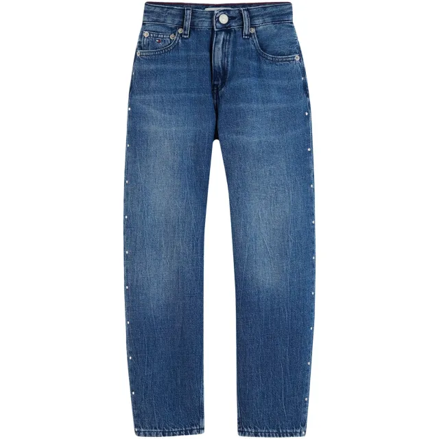 Tommy Hilfiger barrel jeans met studs - dark used