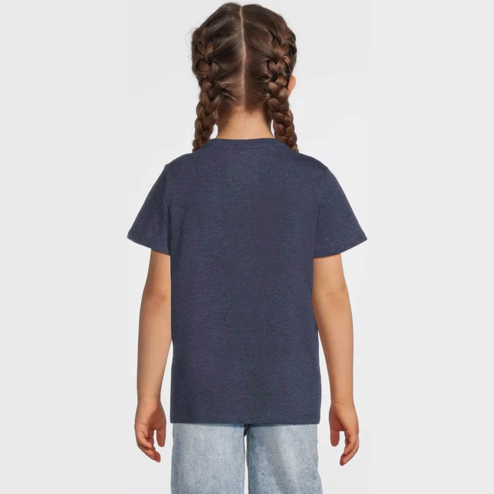 Anytime T-shirt donkerblauw melange, foto 6