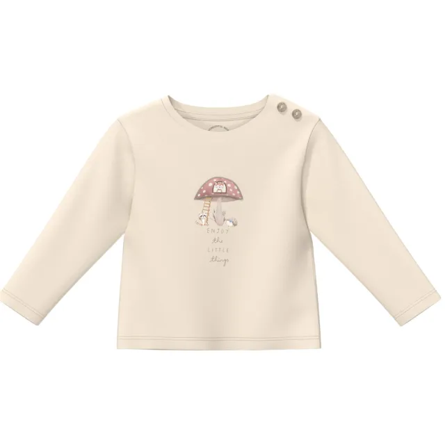 s.Oliver longsleeve met print ecru