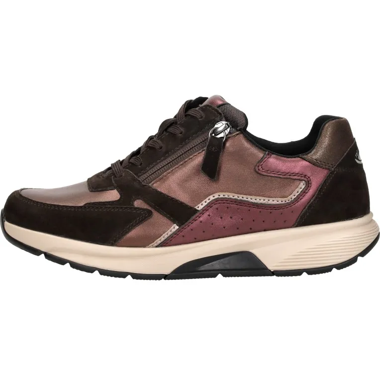 Gabor Rollingsoft sneaker donkerbruin, foto 2