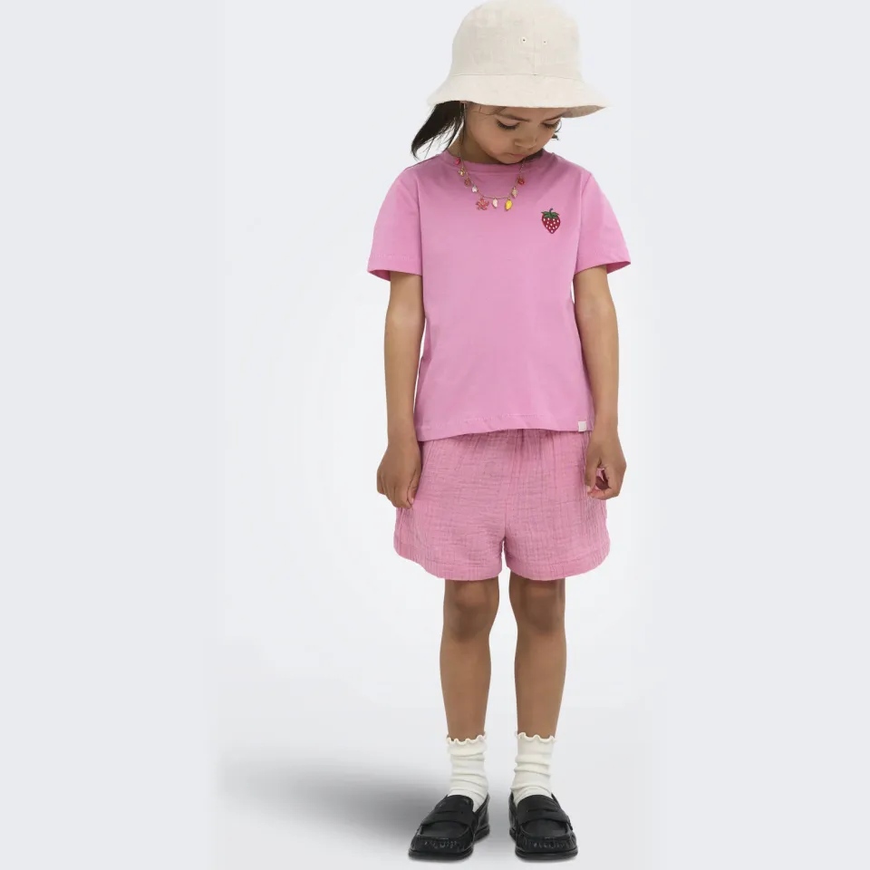 Only Mini regular casual short roze, foto 6
