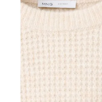 Mango Kids gebreide trui - zand, foto 3