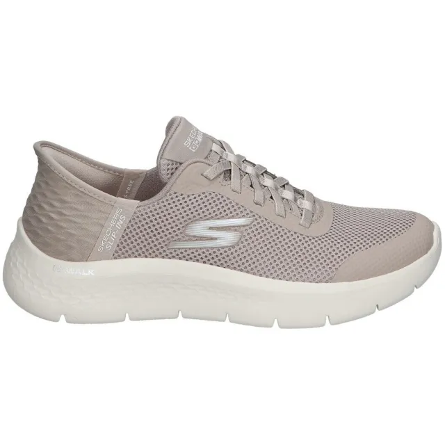 Skechers Go Walk Flex Grand Entry sneakers taupe Grijs