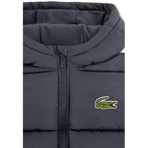Lacoste gewatteerde jas antraciet, foto 5