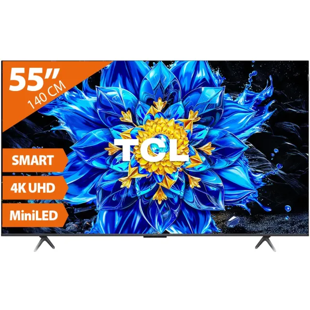 TCL 55QLED810L qled-tv zwart