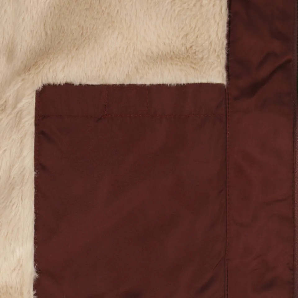 Tumble 'n Dry quilted winterjas donkerbruin, foto 3