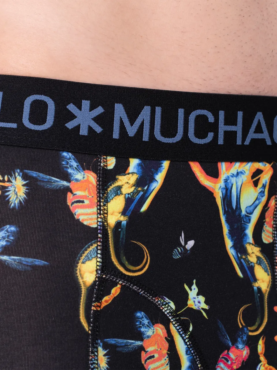 Muchachomalo Heren 12-pack Boxershorts Print/Effen veelkleurig, foto 2