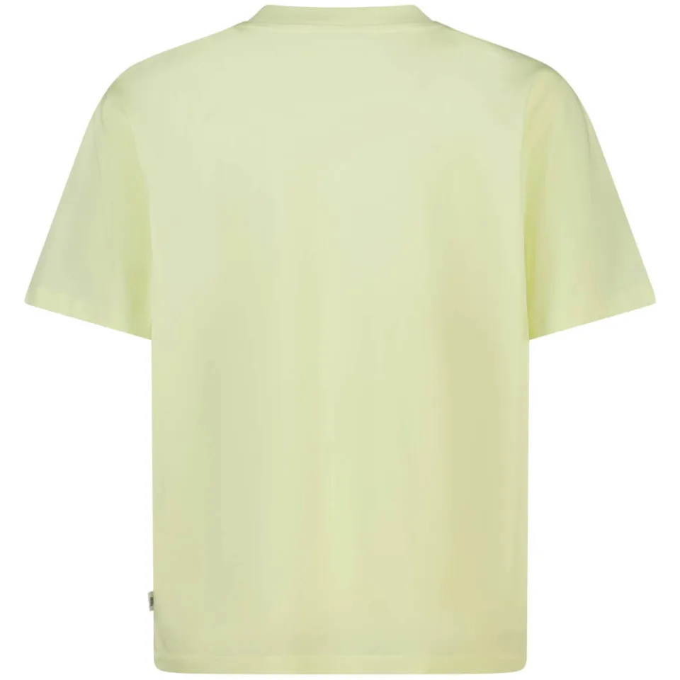America Today rechtvallend T-shirt met print geel, foto 3