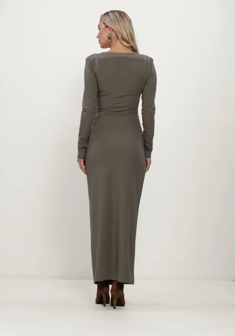Freebird Dames Jurken Donne - Khaki, foto 3