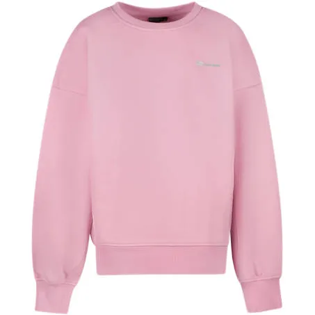 Cars sweater roze Meisjes Katoen Ronde hals Backprint Lichtroze/blauw