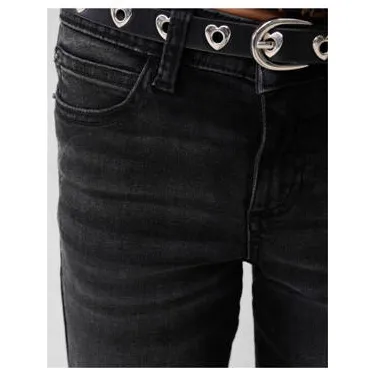 Shoeby high waist flared jeans black denim, foto 5
