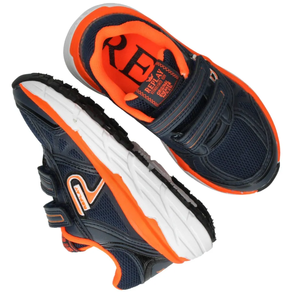 Replay Christal sneaker blauw, foto 5
