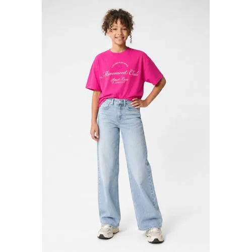 Cars straight jeans high waist light blue denim, foto 4