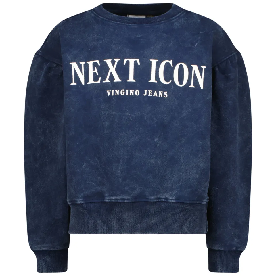 Vingino sweater donkerblauw, foto 2