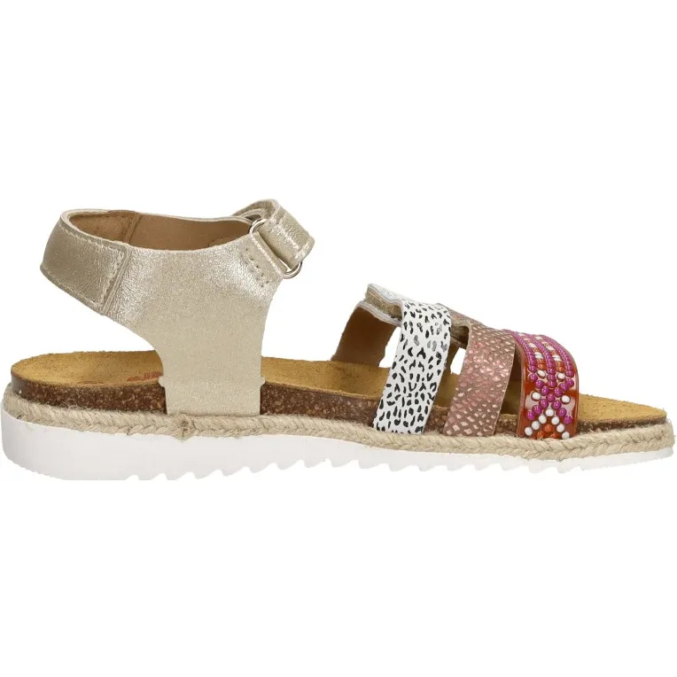Develab sandaal goudkleur