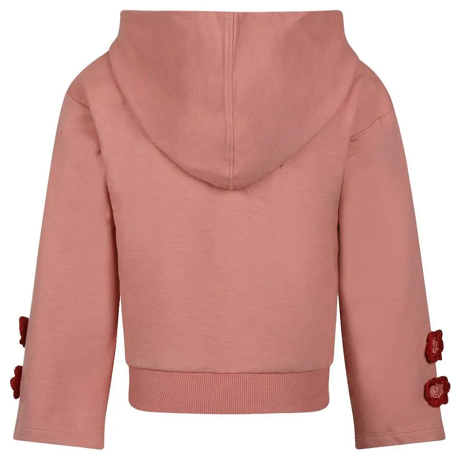 Koko Noko rechtvallende hoodie - roze, foto 3