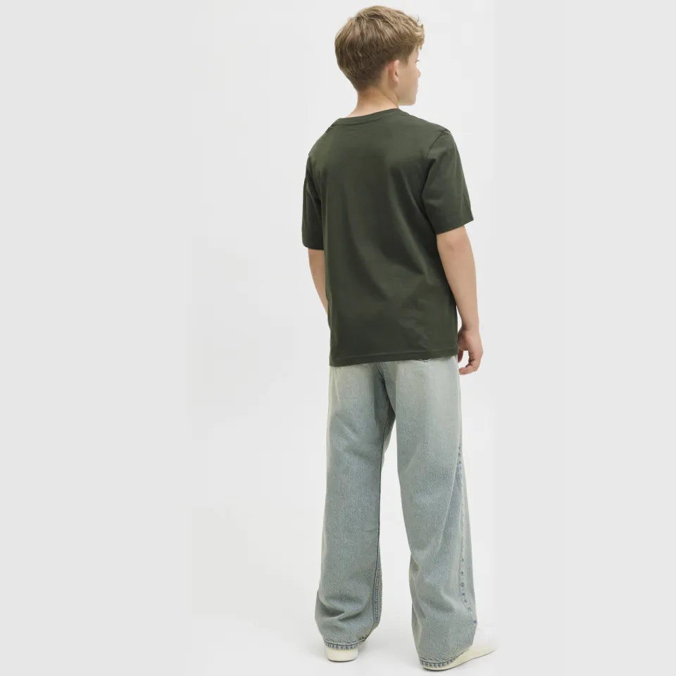 Jack & Jones Jestar t-shirt donkergroen, foto 3