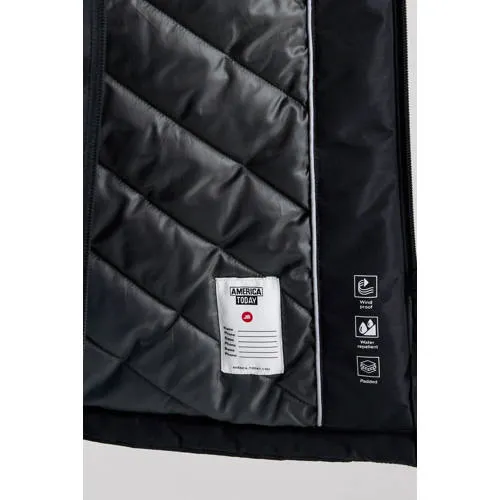 America Today winterparka zwart, foto 5