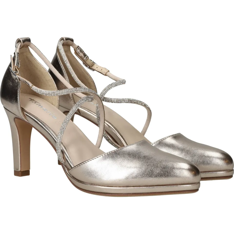 Tamaris pumps goud, foto 3
