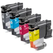 Brother LC-521VAL inktcartridge combipack Zwart;Cyaan;Magenta;Geel