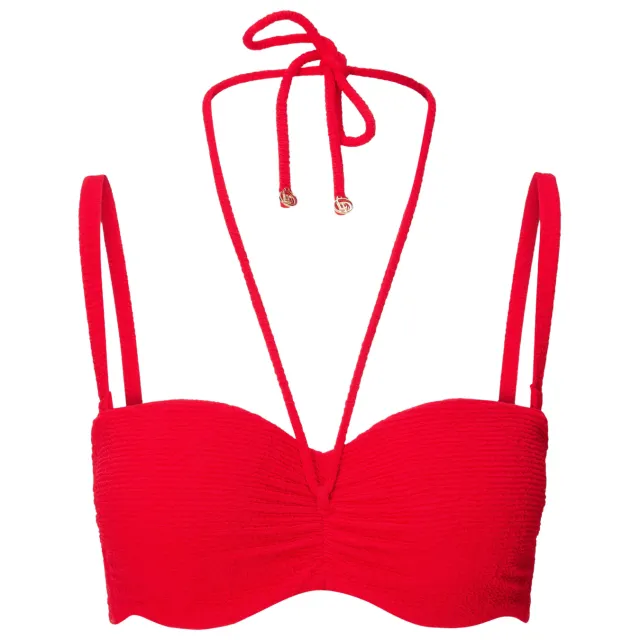 LingaDore balconette bikinitop rood, foto 2