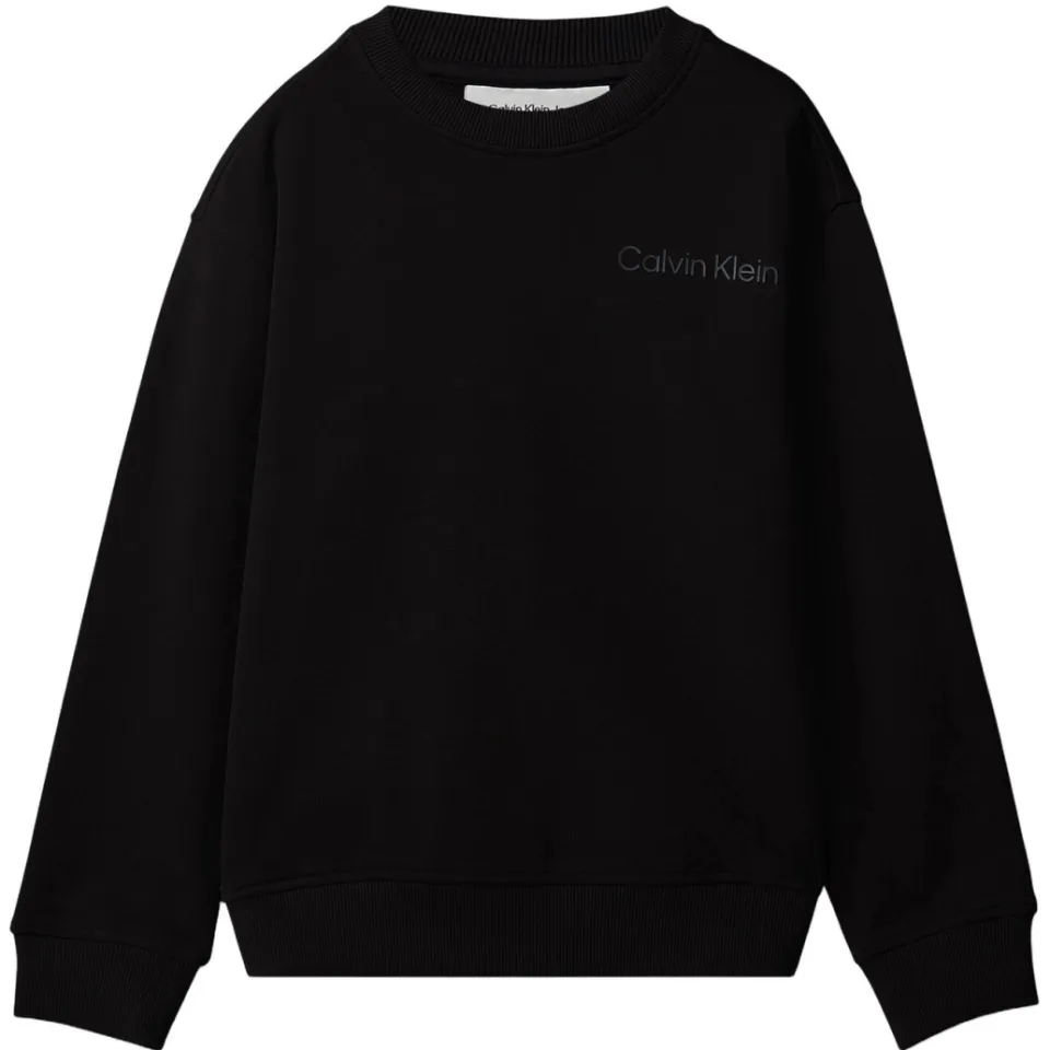 Calvin Klein sweater met backprint - zwart, foto 2