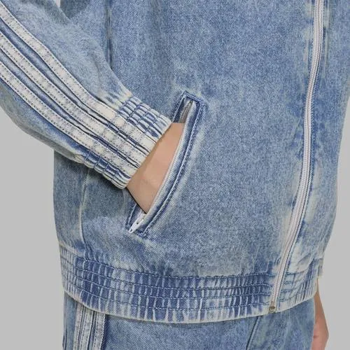 Adidas Originals Firebird denim jack lichtblauw, foto 7