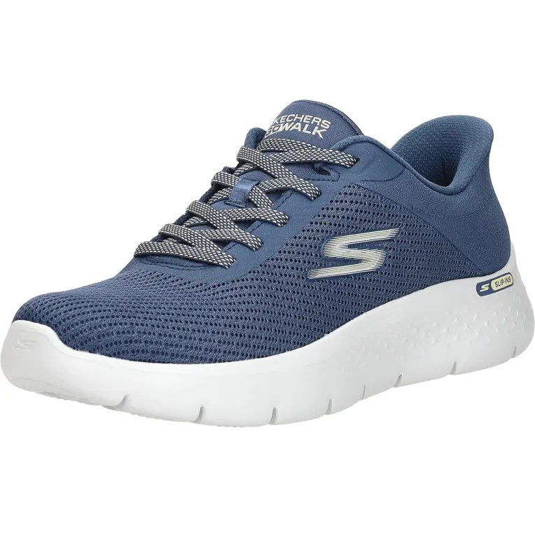 Skechers Go Walk Flex slip-in sneakers blauw, foto 3