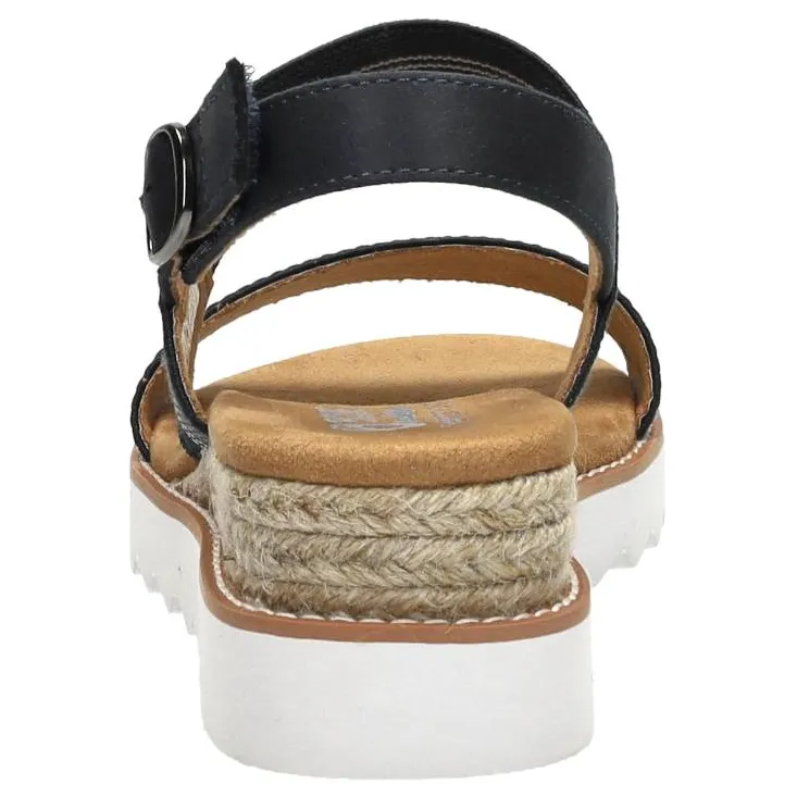 Bobs From Skechers Desert Kiss Hi Tea Time sandalen blauw, foto 4