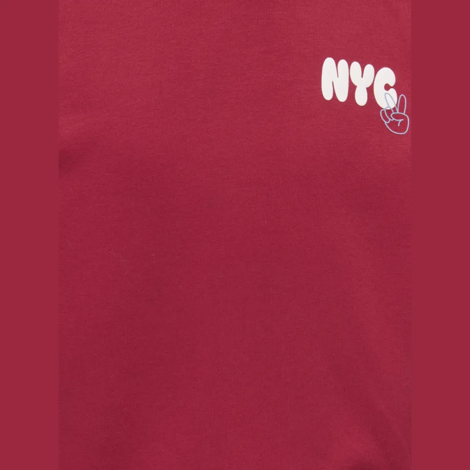 KIDS ONLY GIRL hoodie met backprint - rood, foto 3